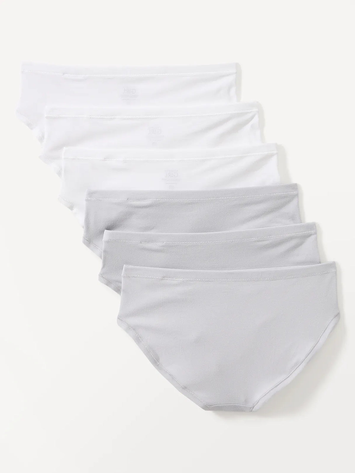 Athleta Girl Right Moves Cotton Bikini Underwear 6-Pack