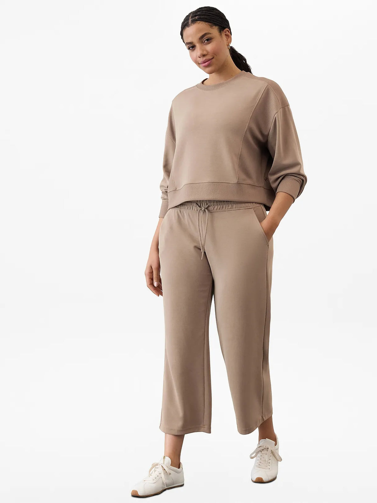 Seasoft Rib Crewneck Sweatshirt
