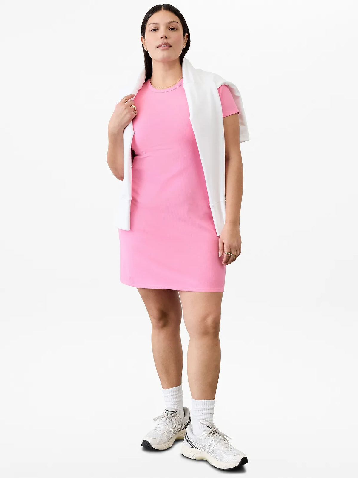 Signature Rib Tee Dress
