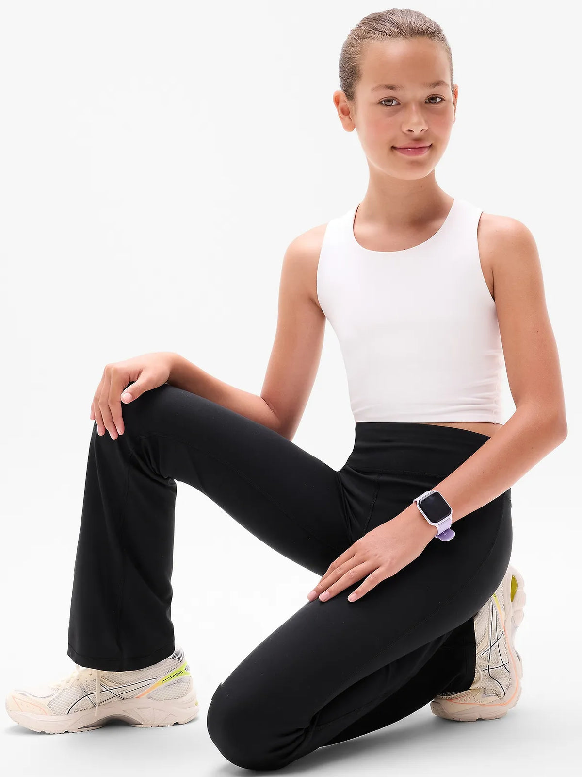 Athleta Girl High Rise Chit Chat Flare Pant