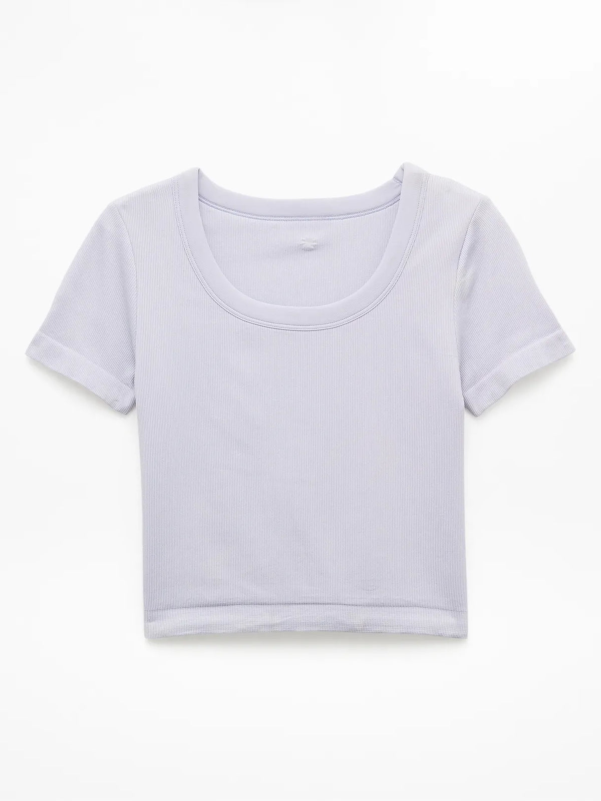 Athleta Girl Rise Above Rib Scoop Tee