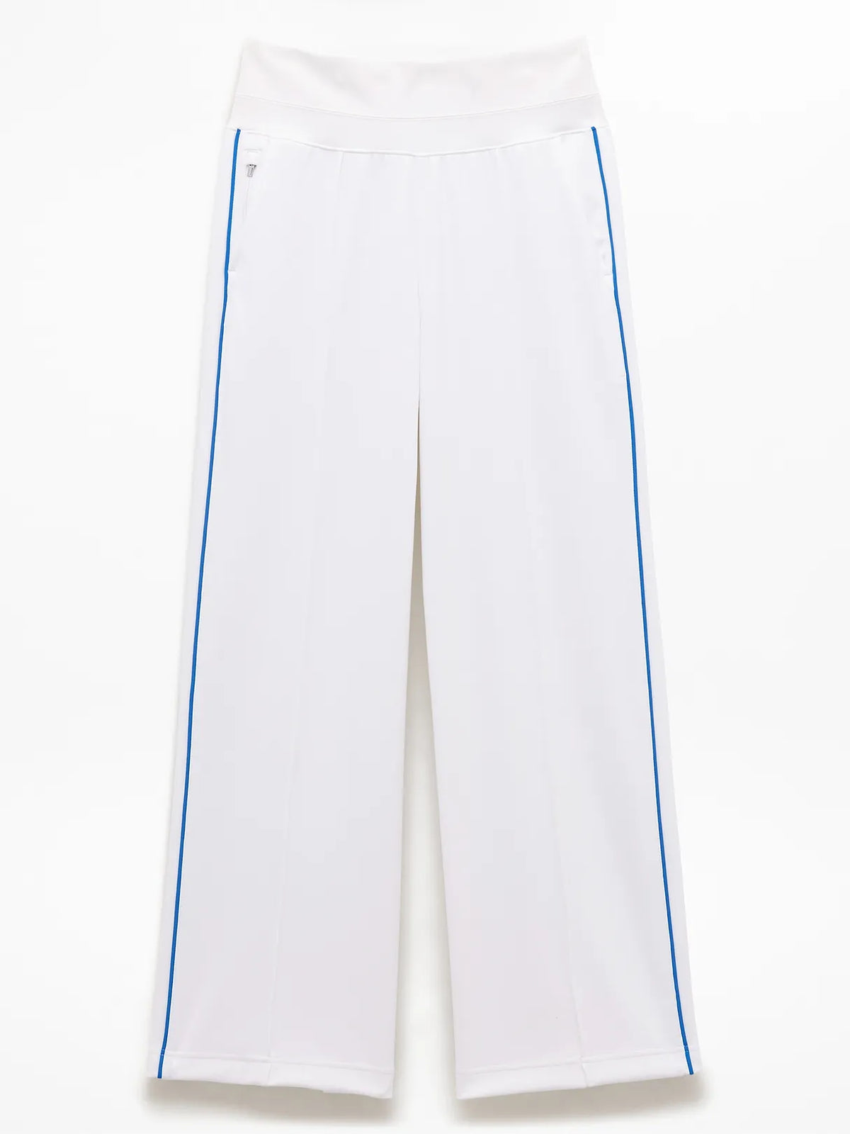 Venice High Rise Track Stripe Wide Leg Pant
