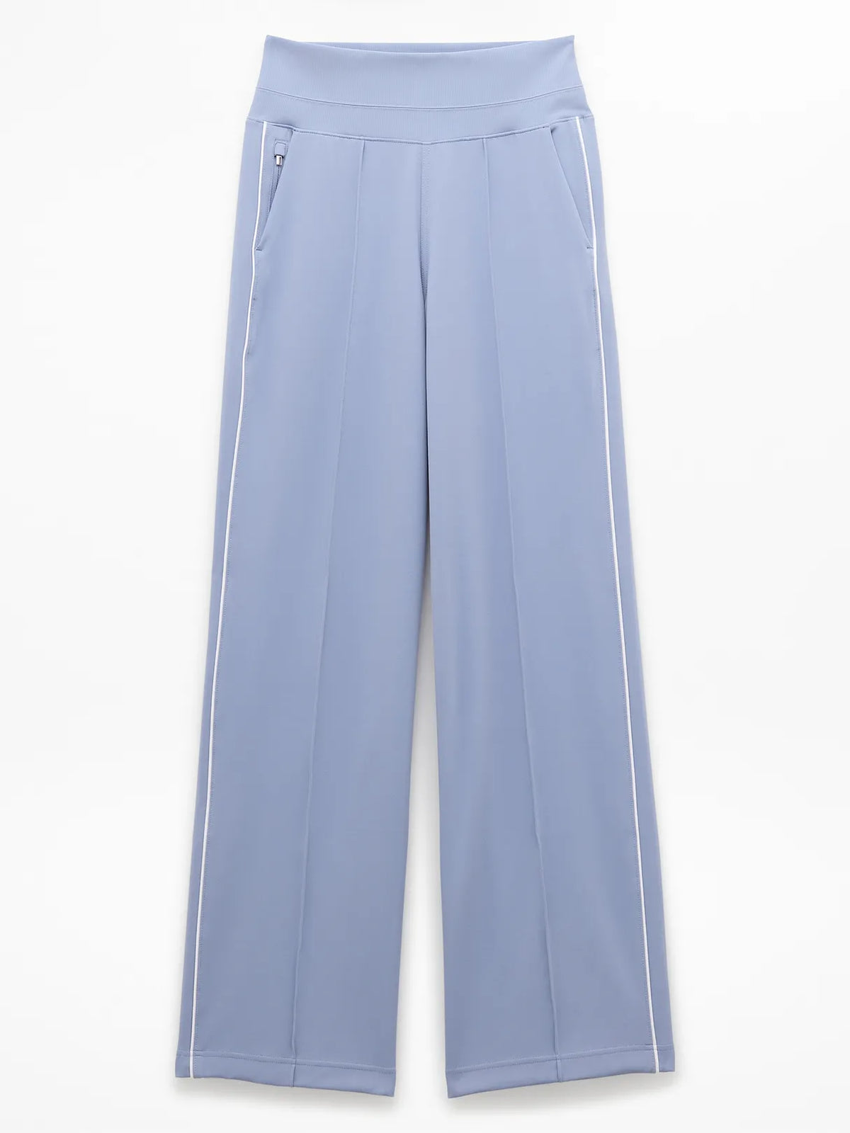 Venice High Rise Track Stripe Wide Leg Pant