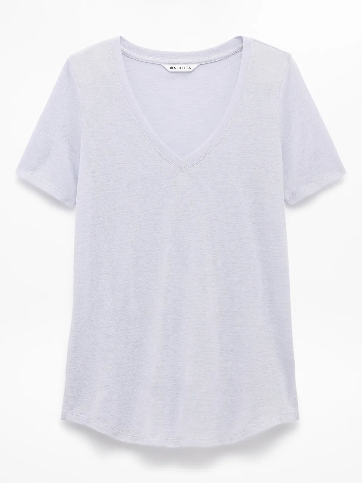 Breezy Scoop V-Neck Tee