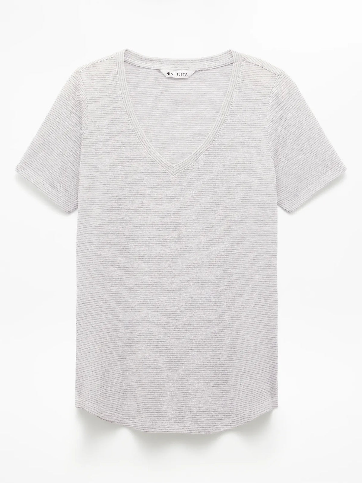 Breezy Scoop V-Neck Tee