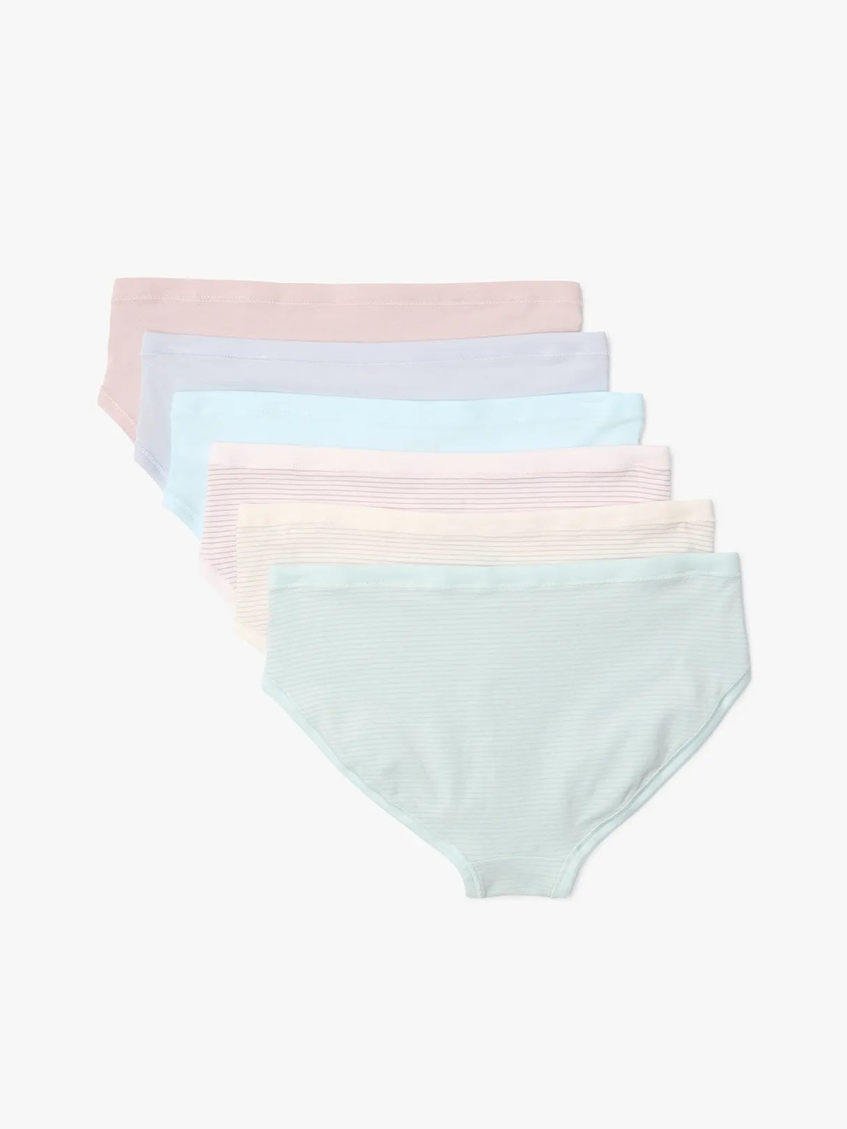 Athleta Girl Right Moves Cotton Bikini Underwear 6-Pack