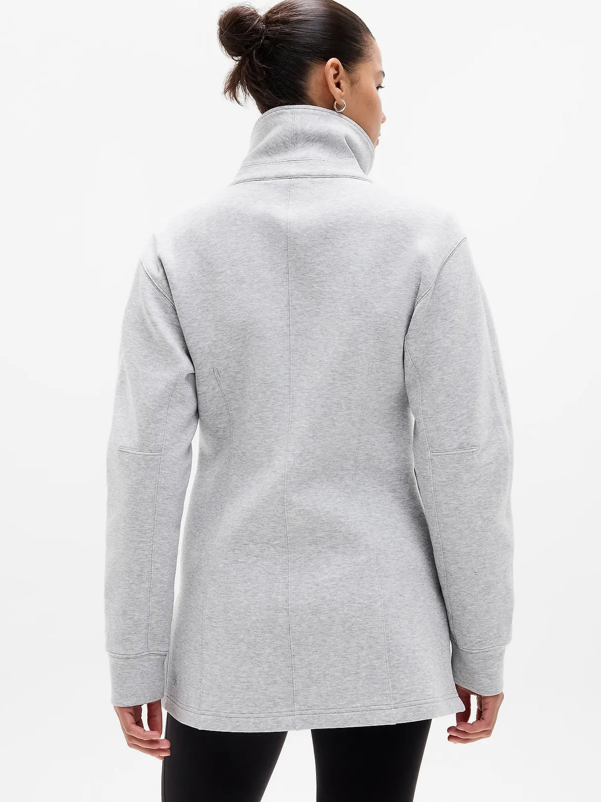 Form Knit Seamed Full Zip