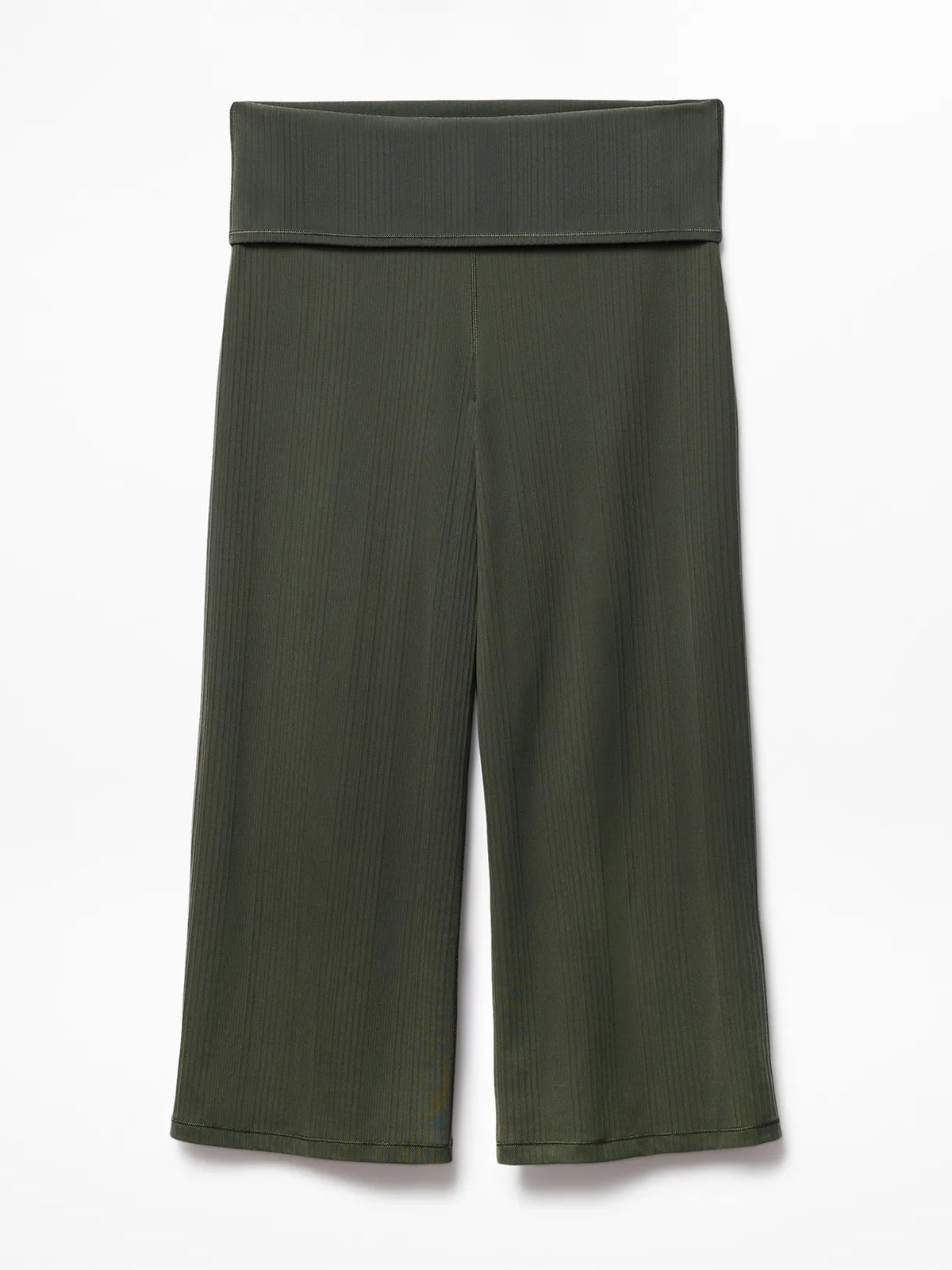 Eternity Rib Crop Wide Leg