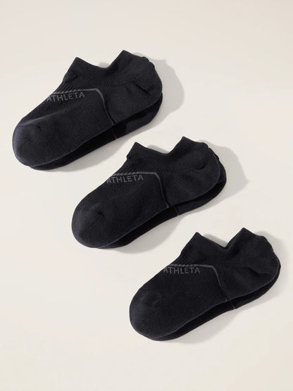 Athleta Everyday No Show Sock 3-Pack