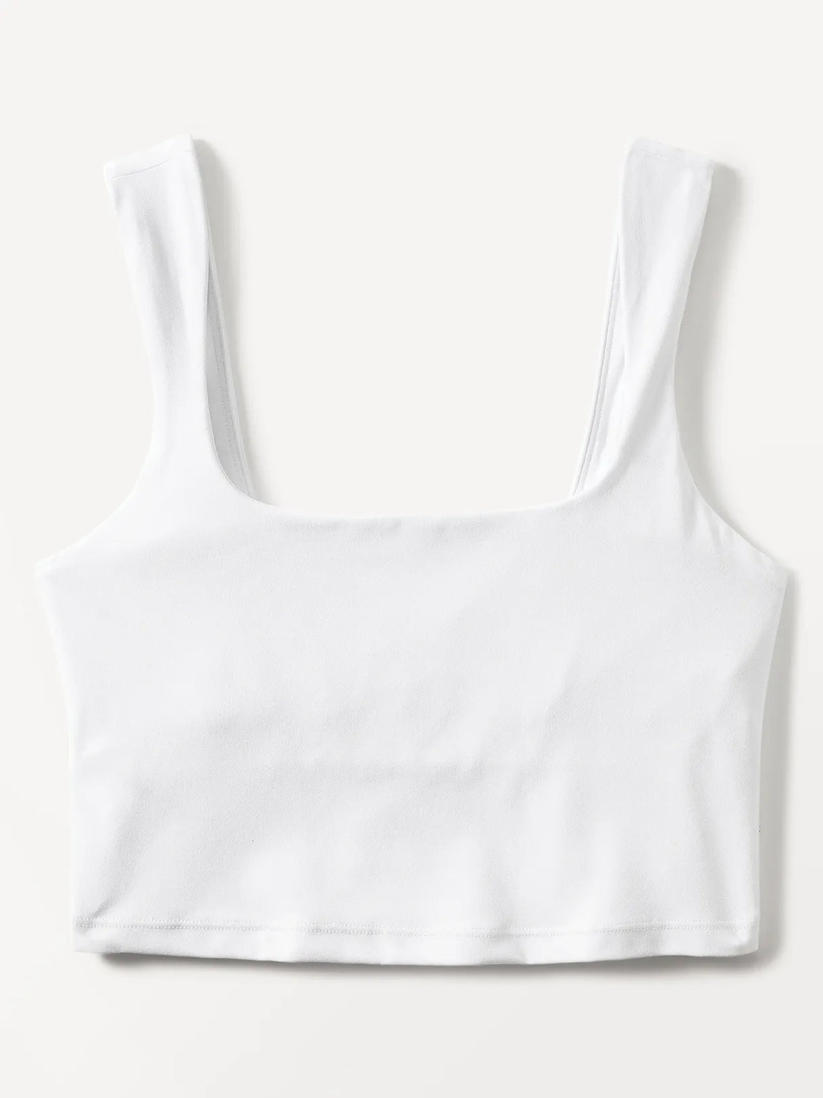 Transcend Square Neck Crop Sports Bra A-C