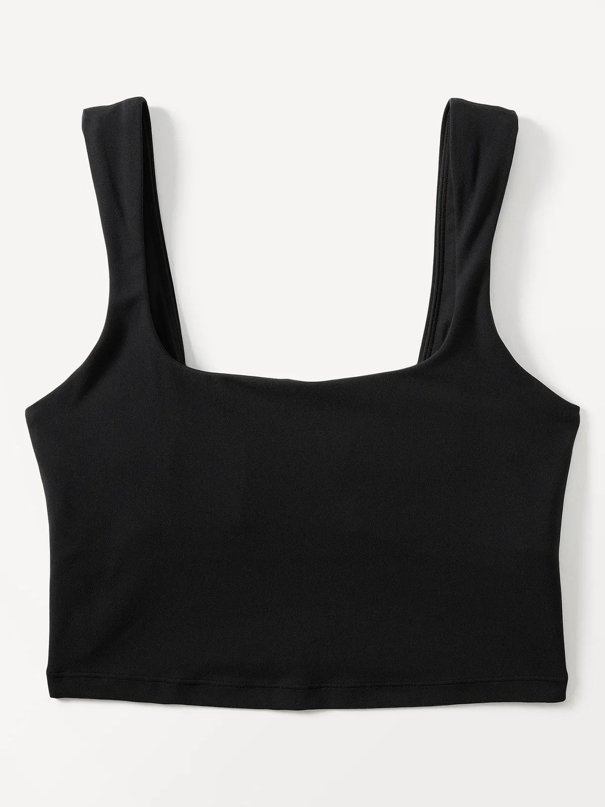 Transcend Square Neck Crop Sports Bra A-C