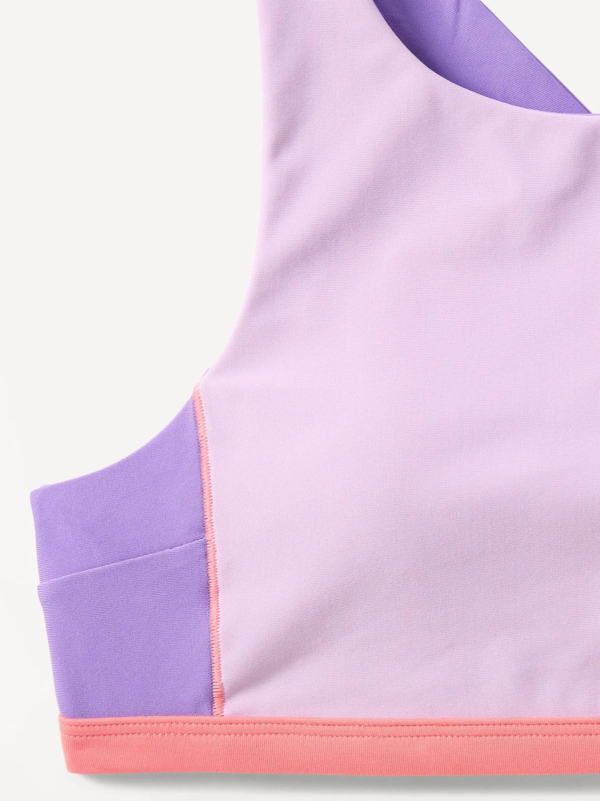 Athleta Girl Reverisble High Neck Colorblock Bikini