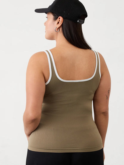Renew Seamless Square Neck Tank