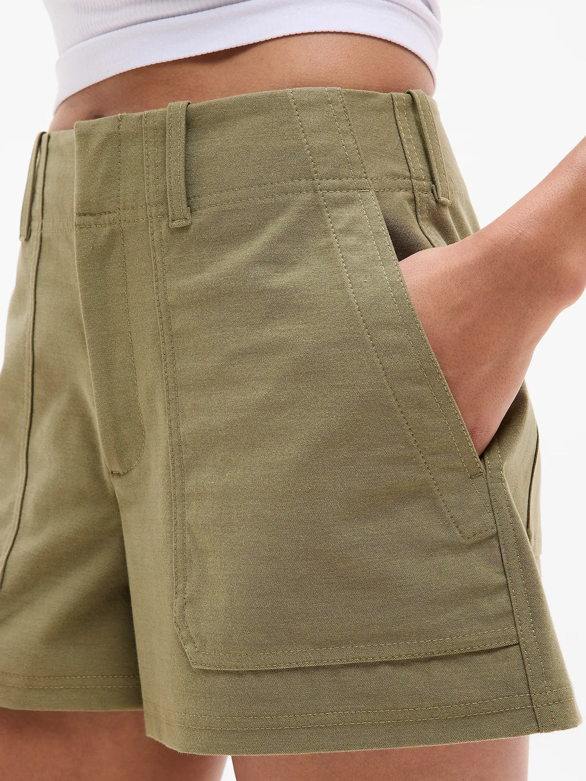 Skyline High Rise Tailored 4" Short