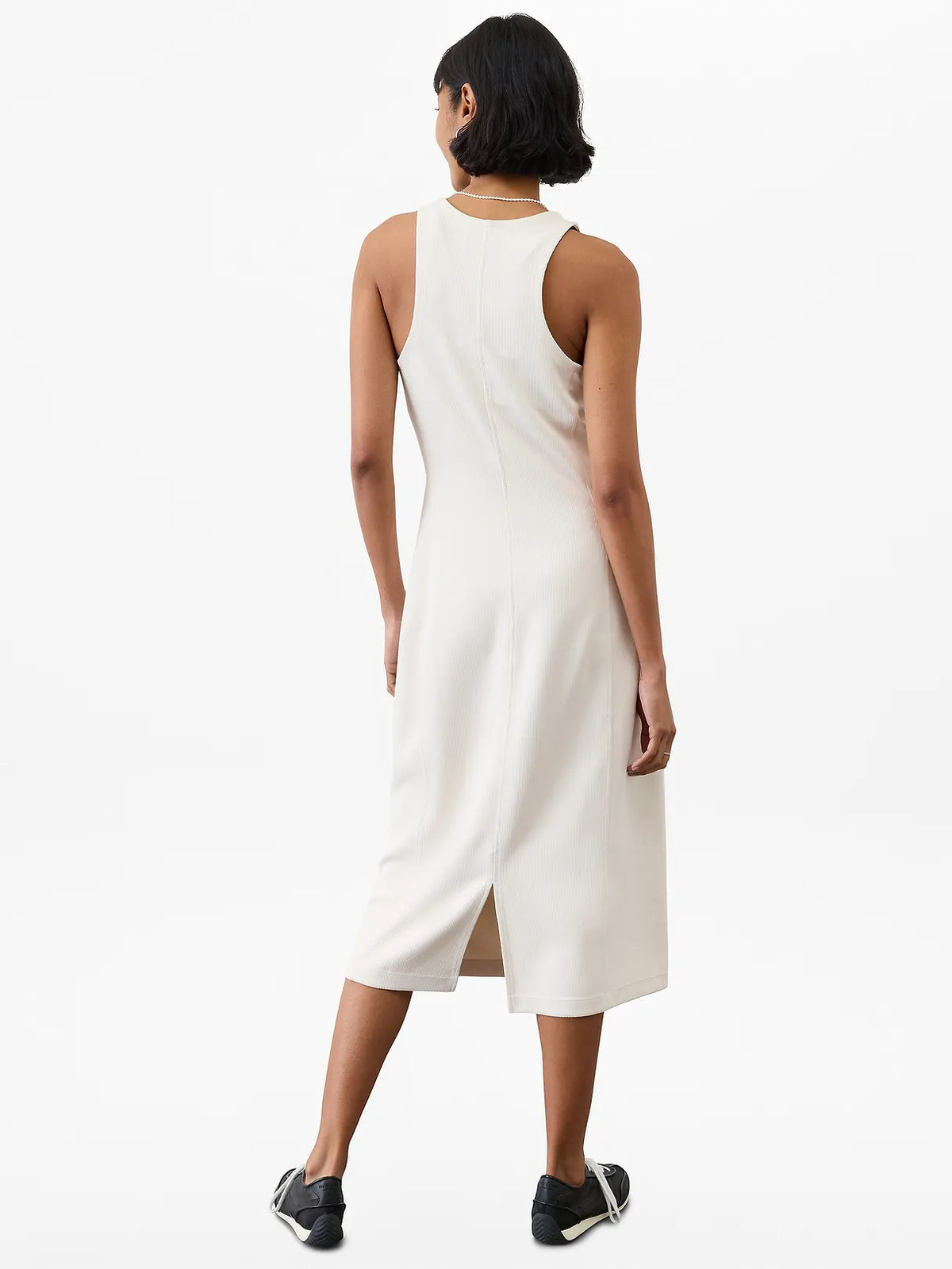 Seasoft Rib Midi Tank Dress