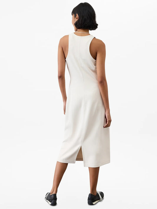 Seasoft Rib Midi Tank Dress