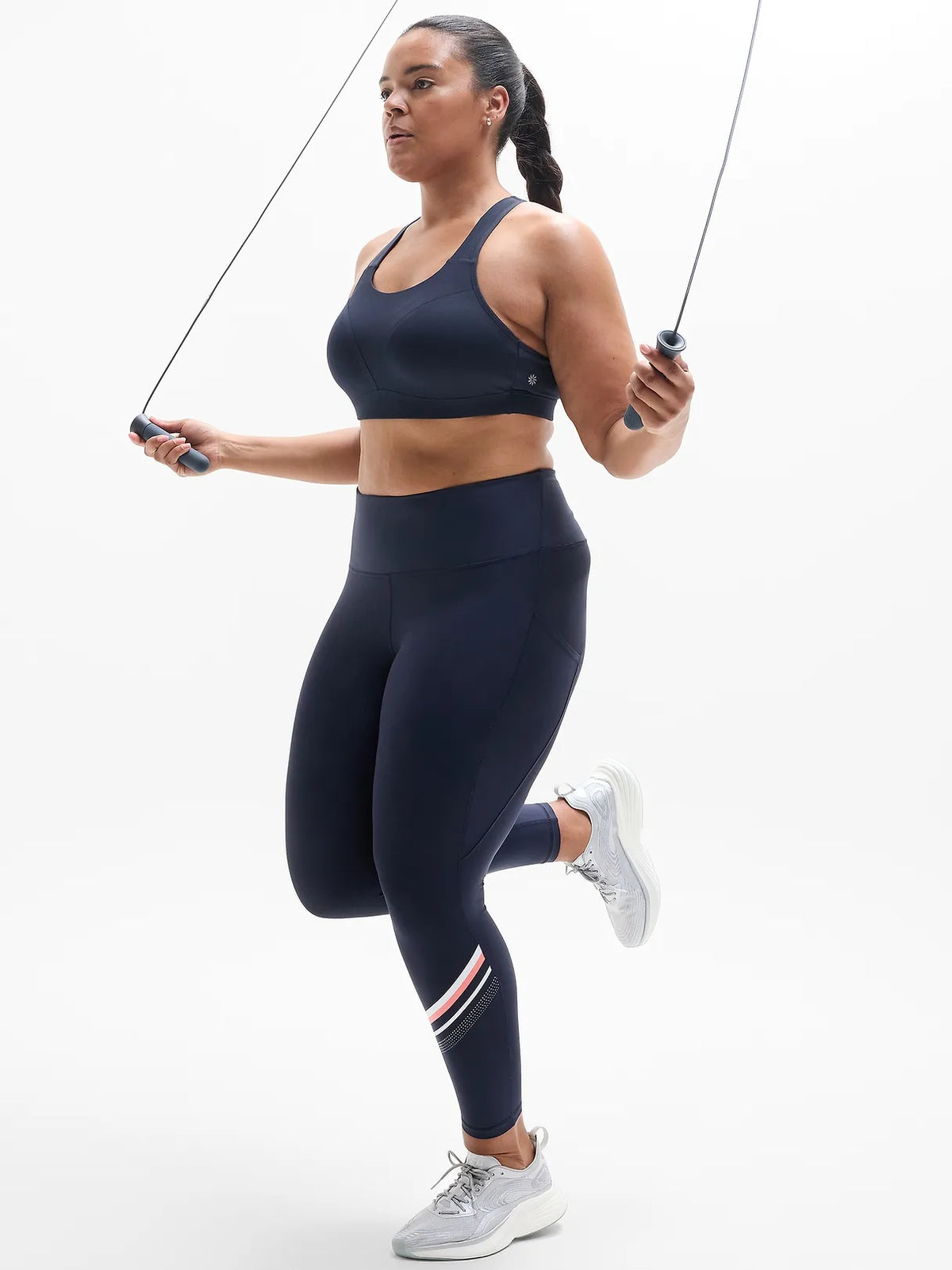 Interval Stash High Rise Diagonal Stripe 7/8 Legging