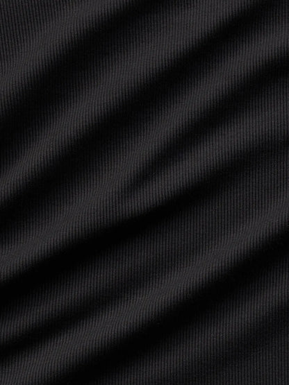 Signature Rib Crop Tee