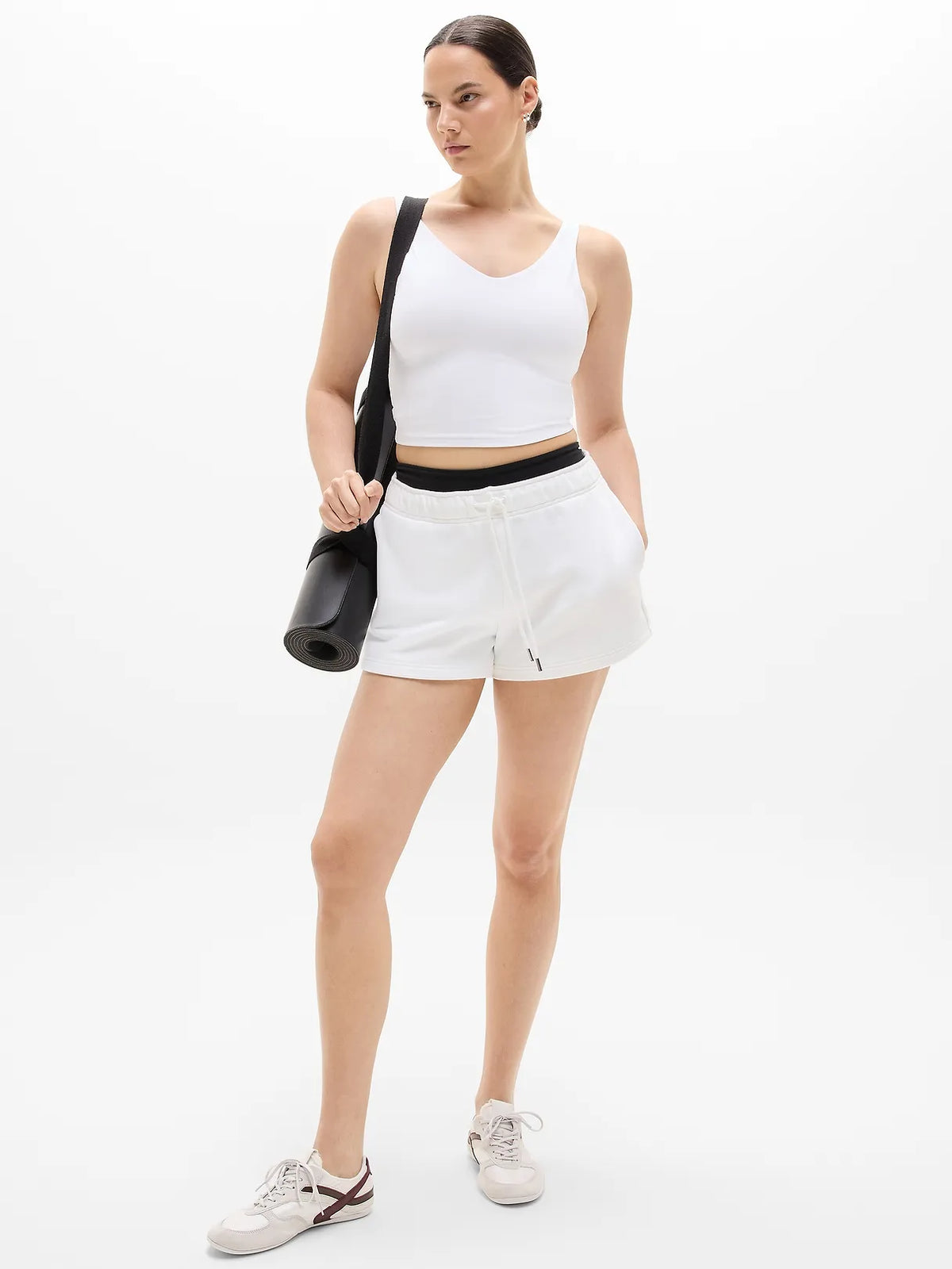 Transcend V-Neck Crop Sports Bra A-C