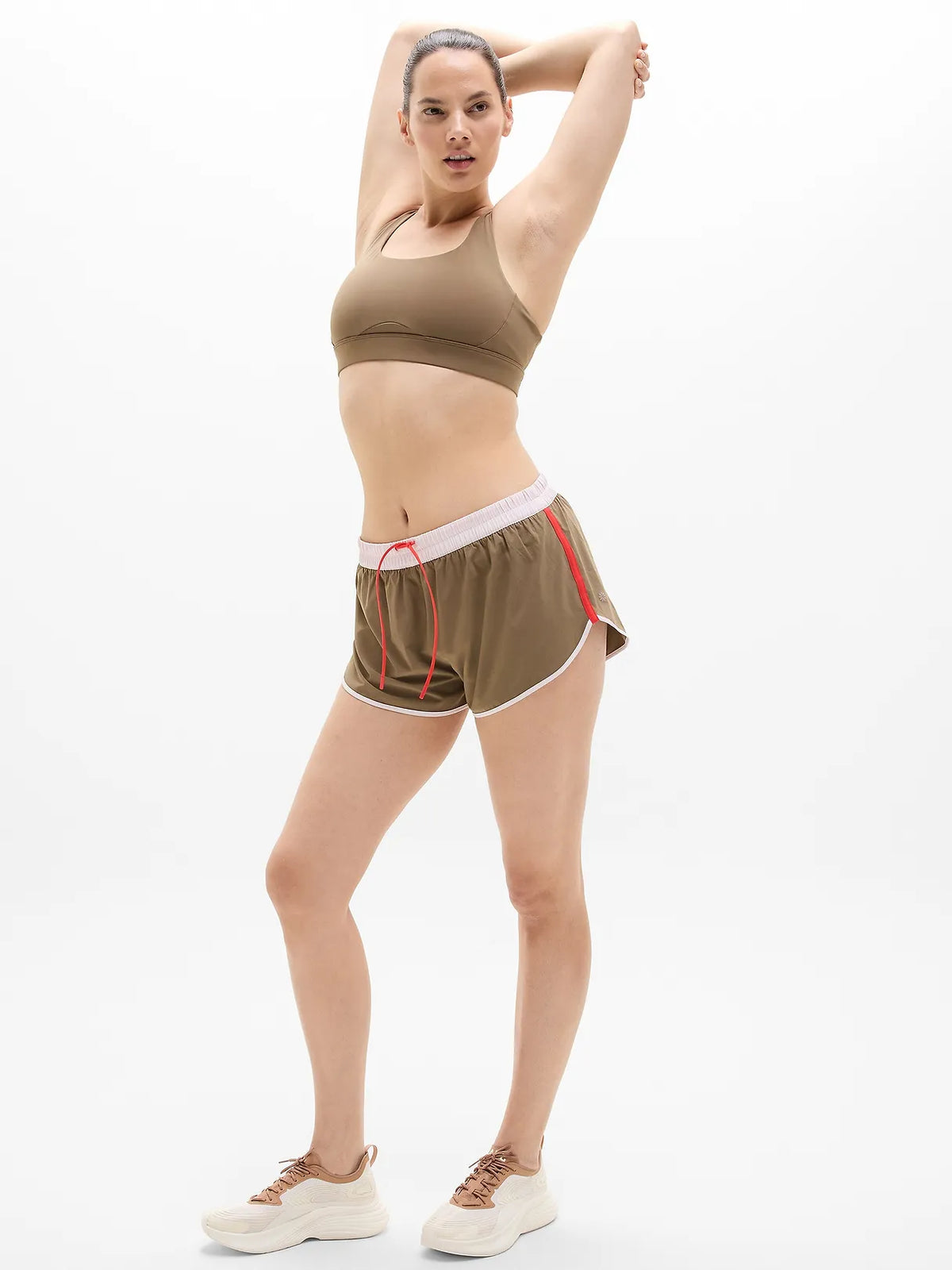 Speedwork Mid Rise Colorblock 2" Run Short