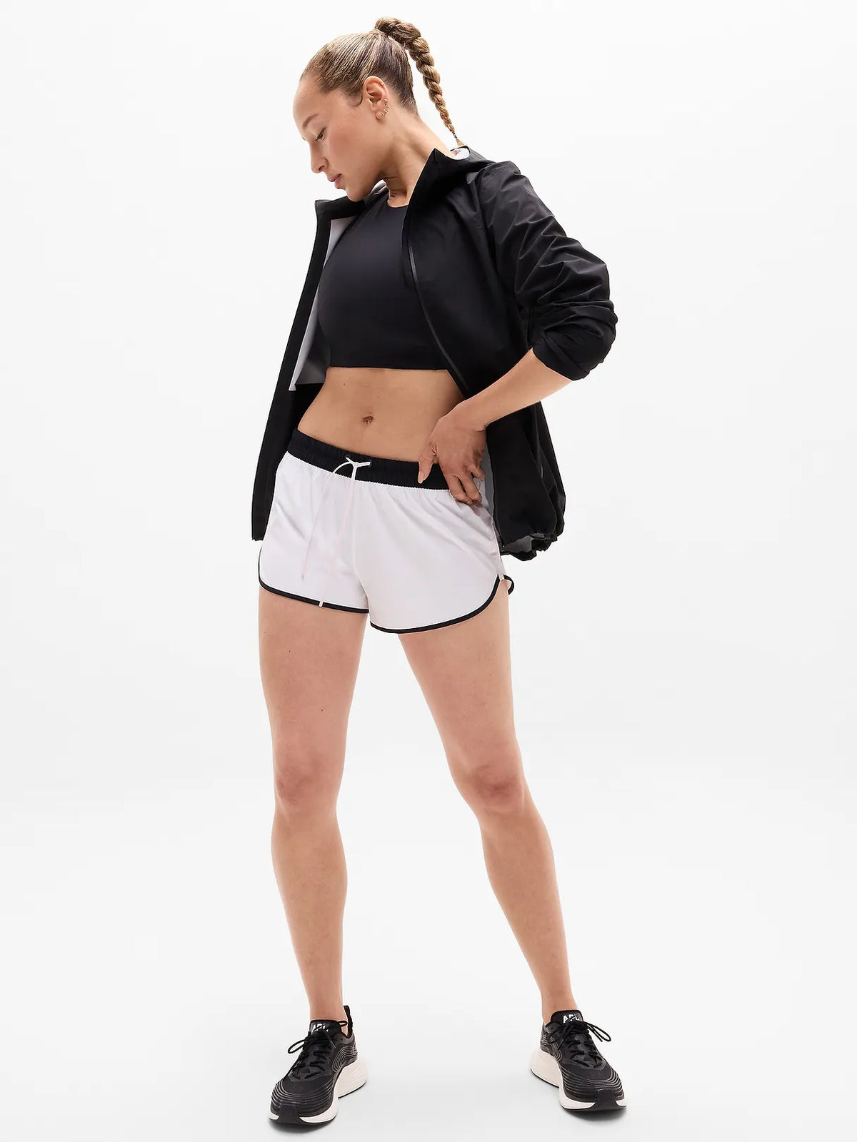 Speedwork Mid Rise Colorblock 2" Run Short