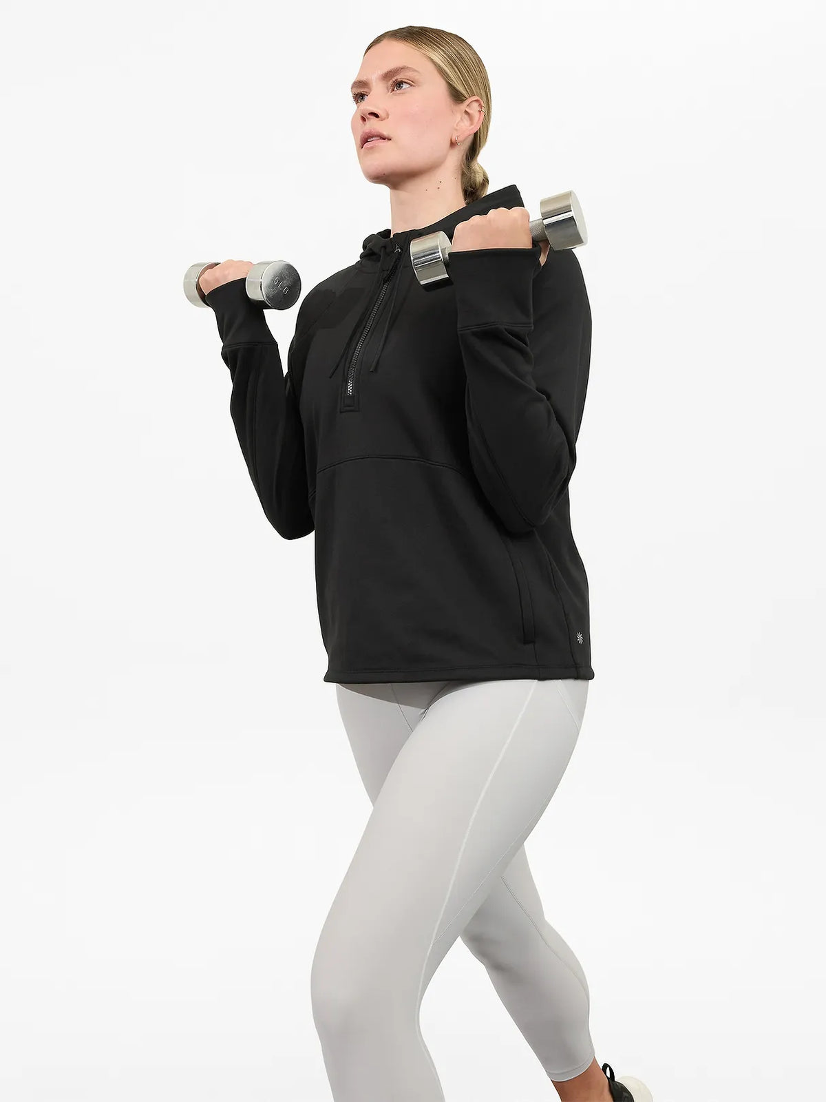 Unstoppable Fleece Lined Half Zip Sweatshirt