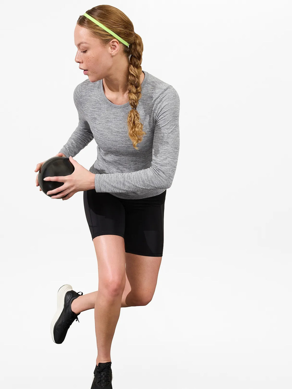In Motion Seamless Heather Top