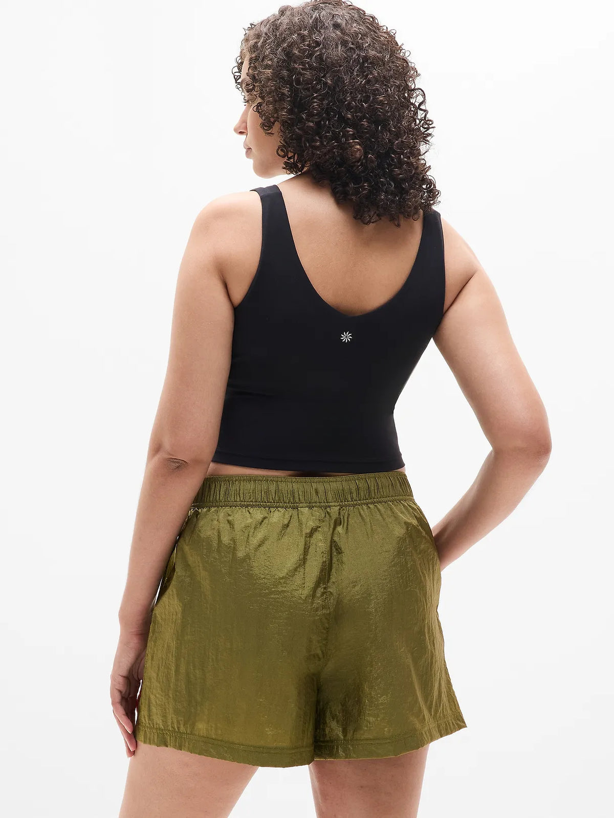 Lunar Sheen Utility High Rise Short