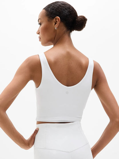 Transcend V-Neck Crop Sports Bra D-DD