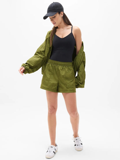 Lunar Sheen Utility High Rise Short