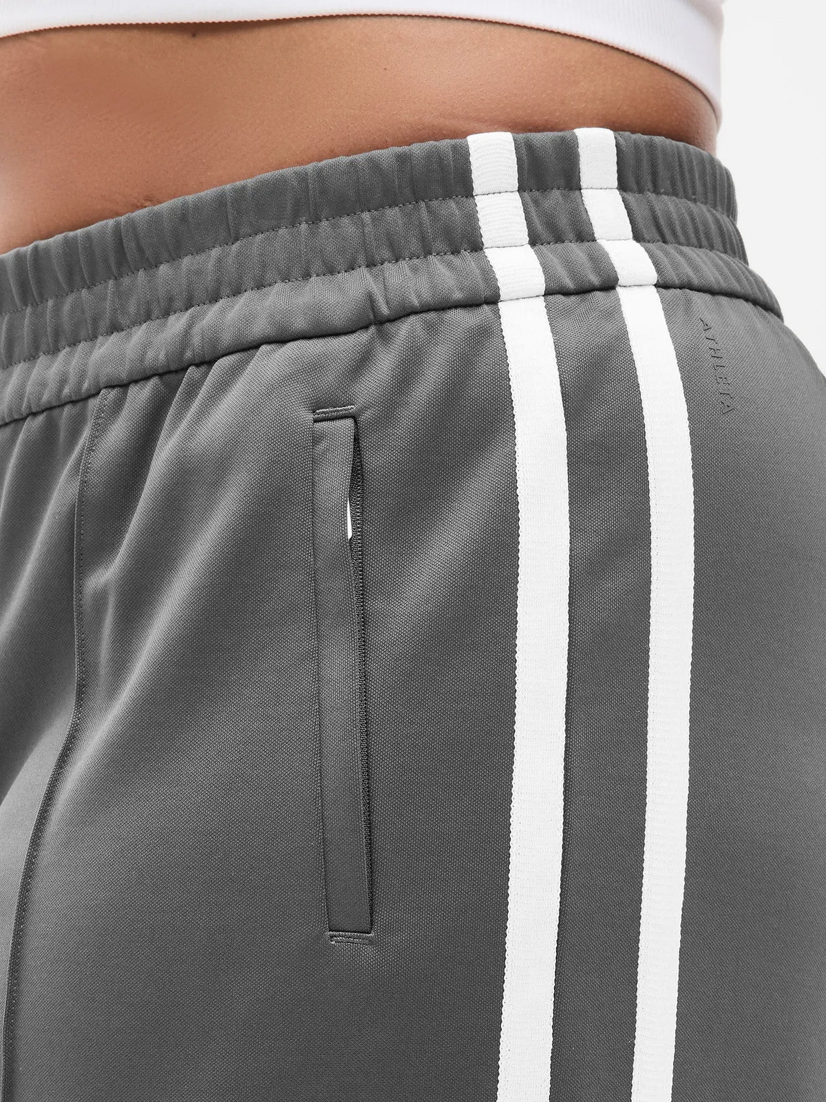 Tempo Mid Rise Wide Leg Track Pant