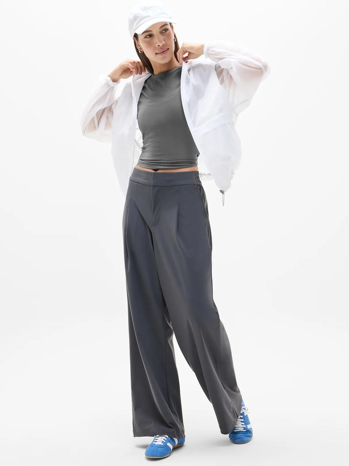 Signature Rib Crop Tee