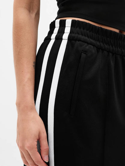 Tempo Mid Rise Wide Leg Track Pant