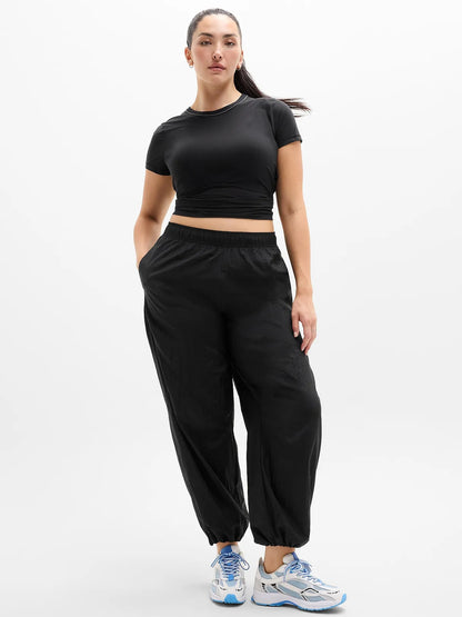 Lunar Sheen Utility Mid Rise Pant
