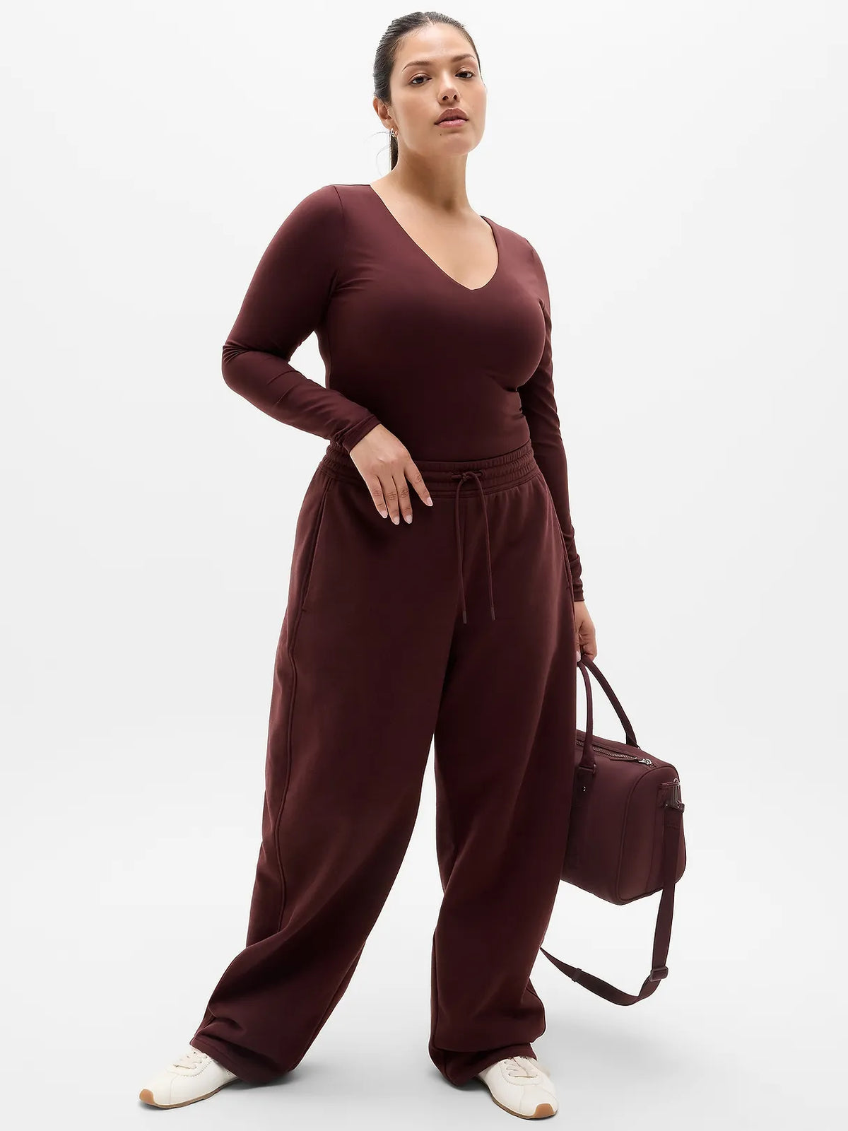 BodyMove Plunge Long Sleeve Bodysuit