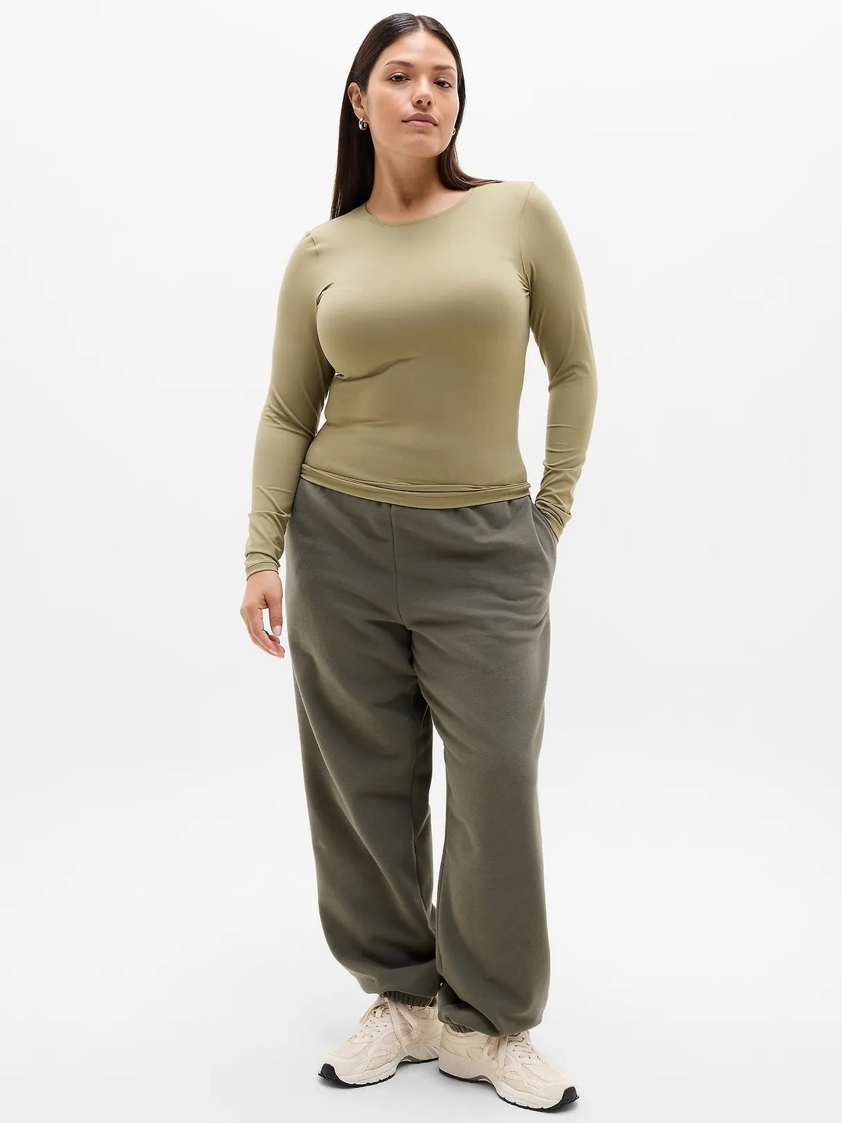BodyMove Crew Neck Long Sleeve Top