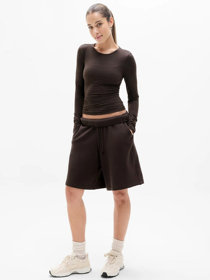 BodyMove Crew Neck Long Sleeve Top