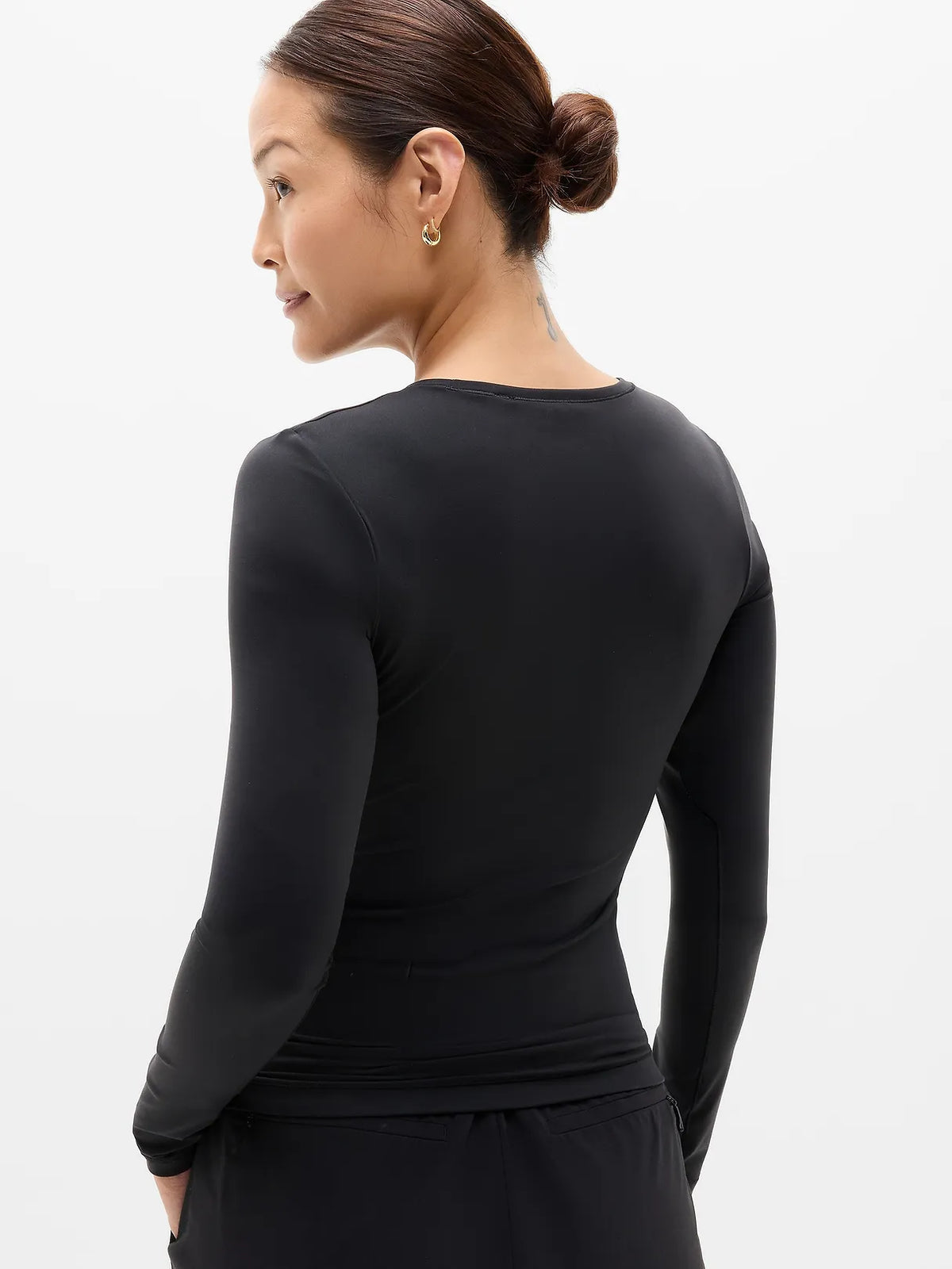 BodyMove Crew Neck Long Sleeve Top
