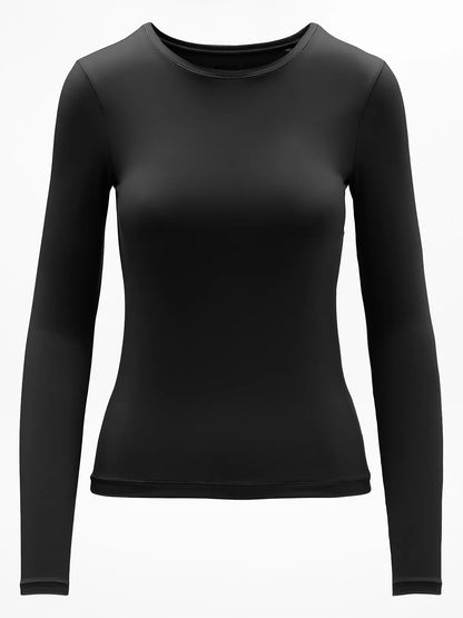 BodyMove Crew Neck Long Sleeve Top