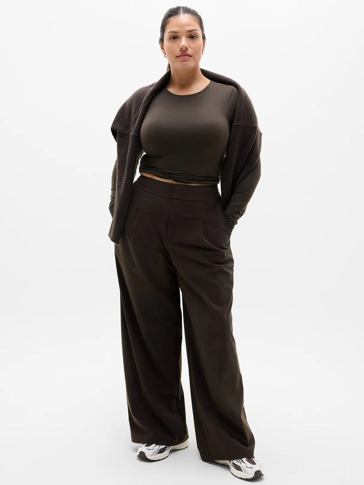 BodyMove Crew Neck Long Sleeve Top
