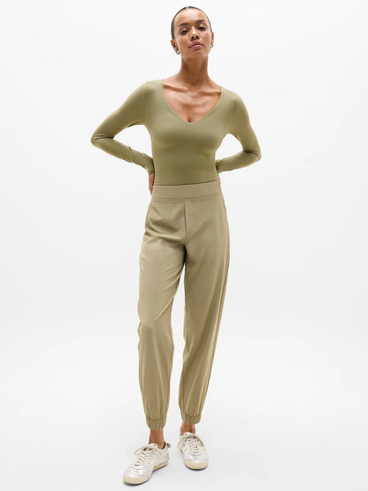 BodyMove Plunge Long Sleeve Bodysuit