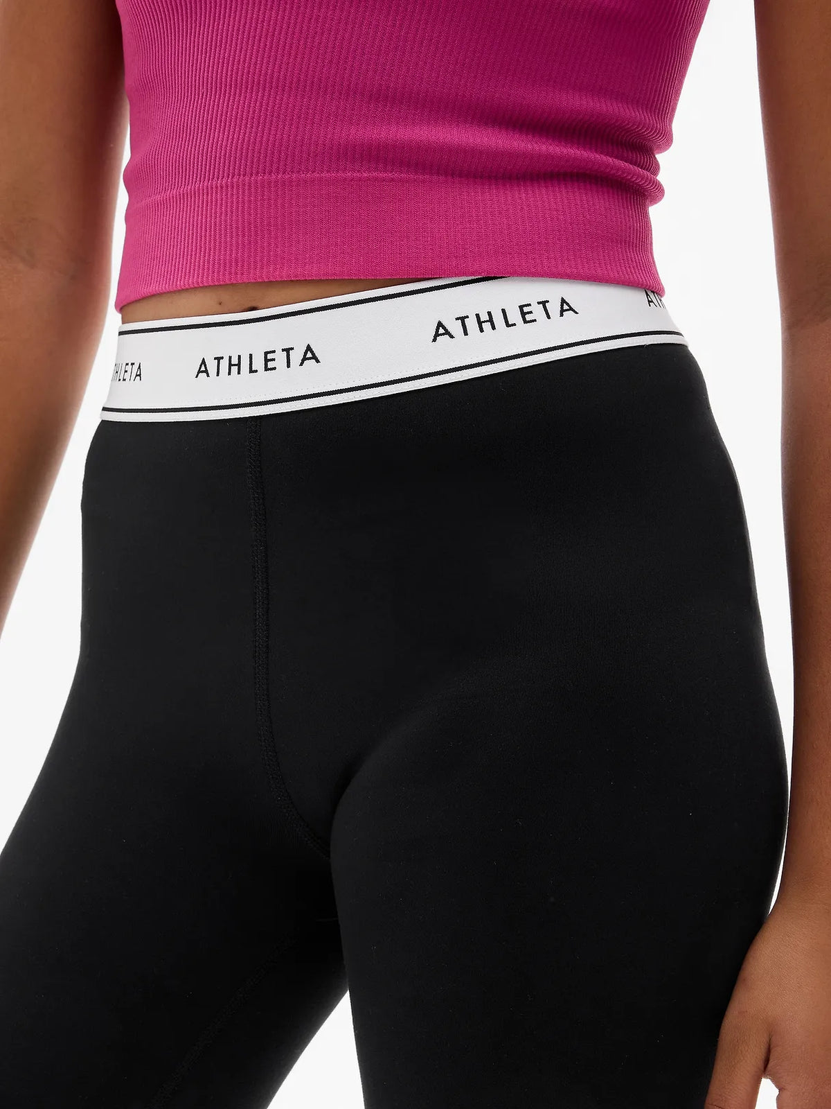 Athleta Girl High Rise Logo Chit Chat Legging