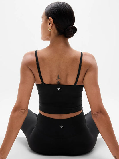V-Neck Crop Bra