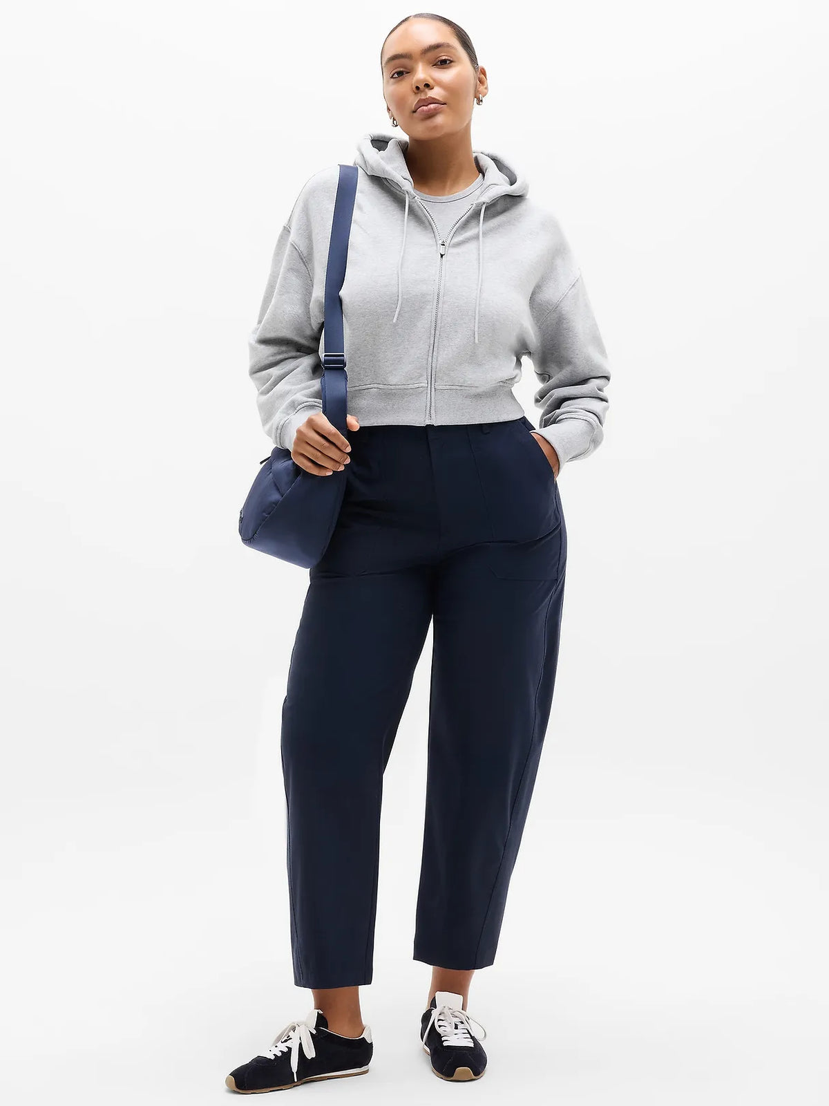 Skyline High Rise Barrel Leg Pant