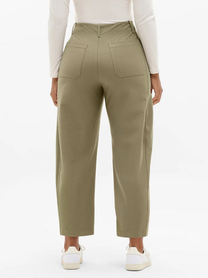 Skyline High Rise Barrel Leg Pant