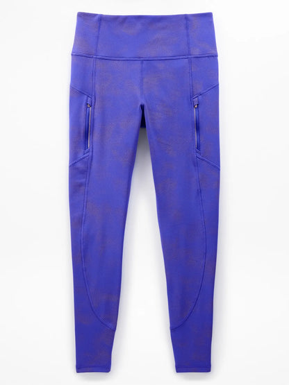 Rainier High Rise Reflective Print Legging