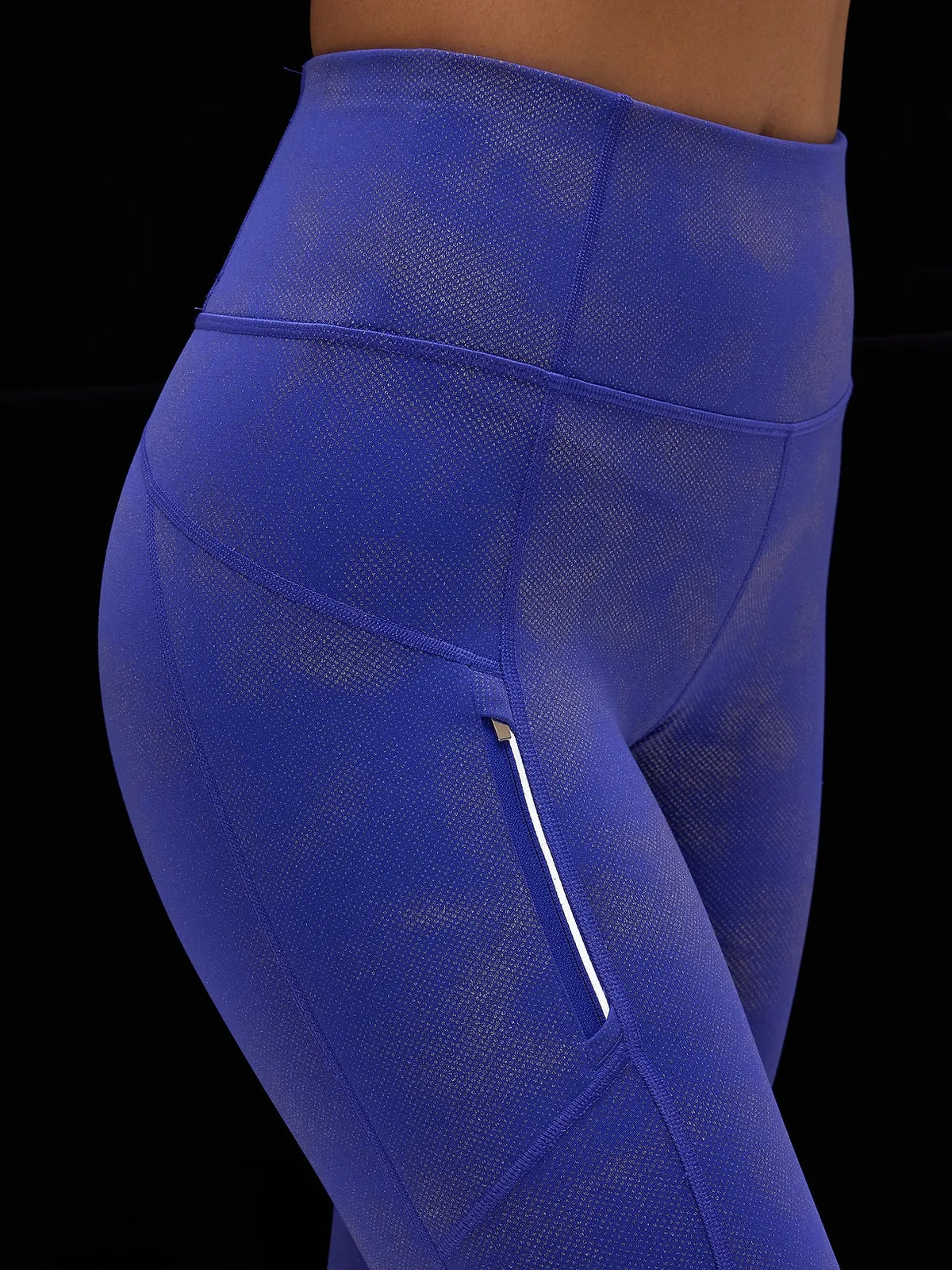 Rainier High Rise Reflective Print Legging