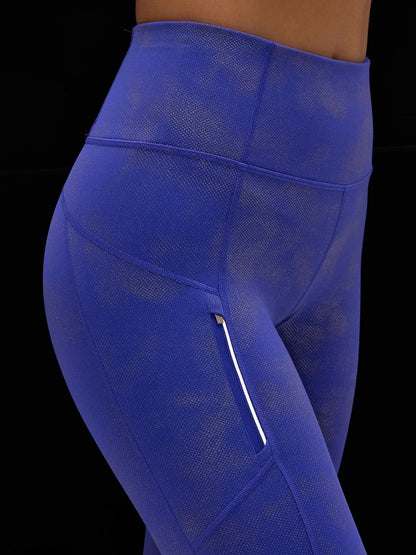 Rainier High Rise Reflective Print Legging