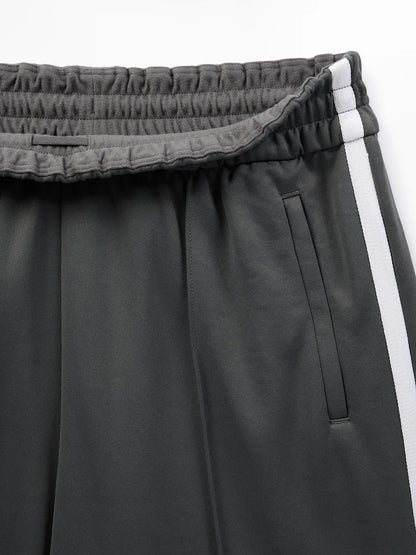 Tempo Mid Rise Wide Leg Track Pant
