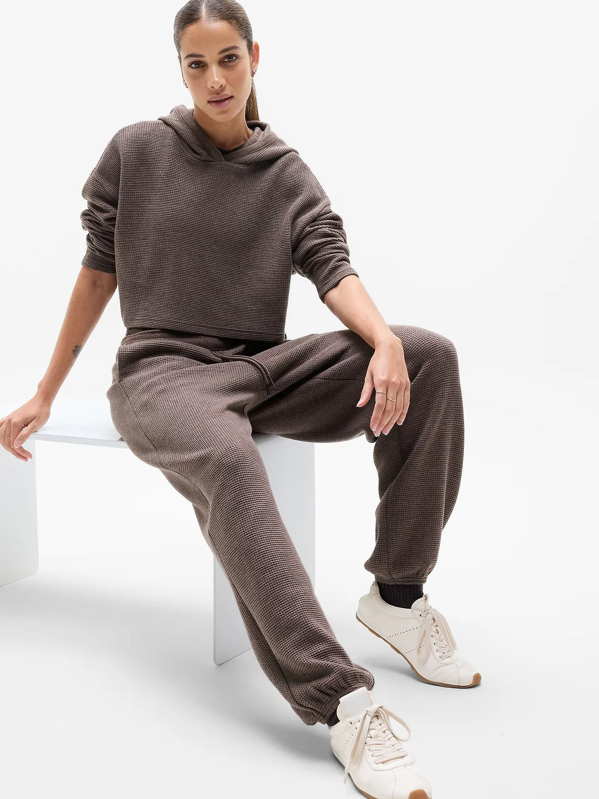 Tranquil Waffle Hoodie